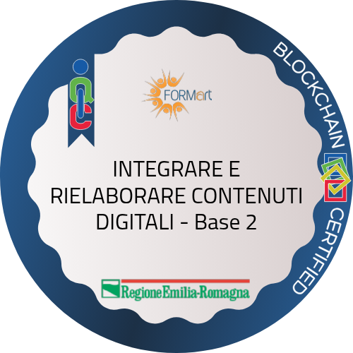 INTEGRARE E RIELABORARE CONTENUTI DIGITALI - Base 2